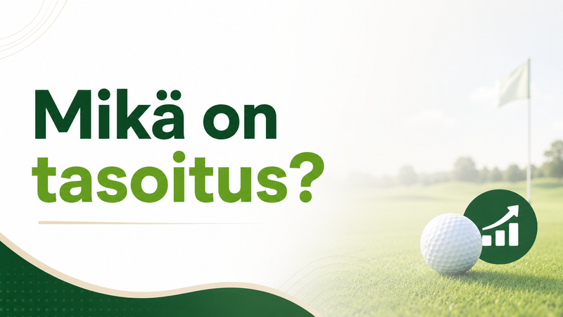 Mikä on tasoitus?